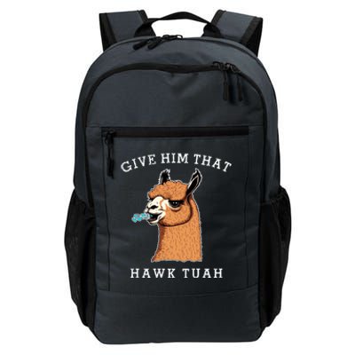 Give Him That Hawk Tuah Funny Sheep Viral Meme Daily Commute Backpack