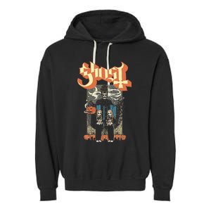 Ghost – Halloween Twins Garment-Dyed Fleece Hoodie