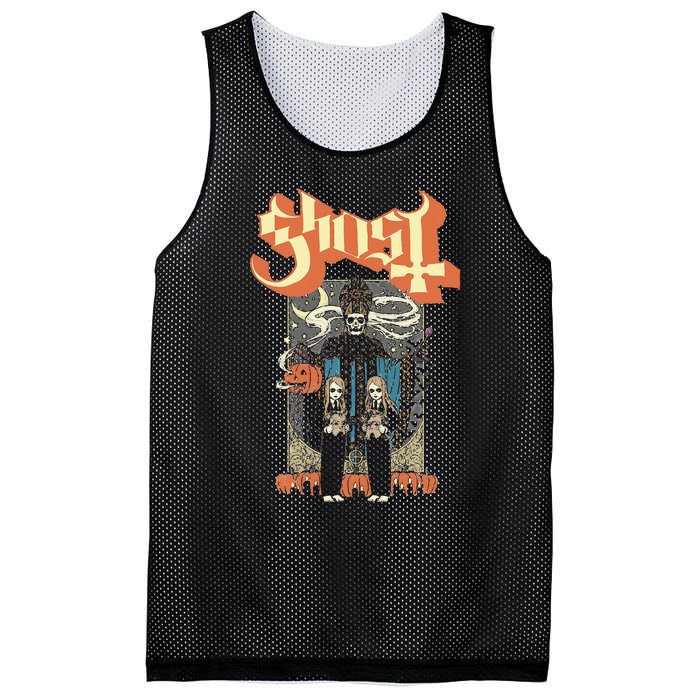 Ghost – Halloween Twins Mesh Reversible Basketball Jersey Tank