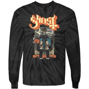 Ghost – Halloween Twins Tie-Dye Long Sleeve Shirt