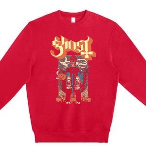 Ghost – Halloween Twins Premium Crewneck Sweatshirt