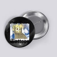 God Hates Tattoos Button