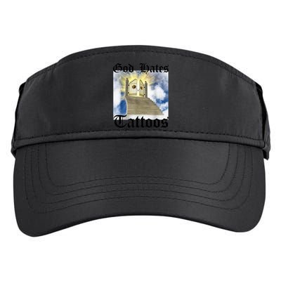 God Hates Tattoos Adult Drive Performance Visor