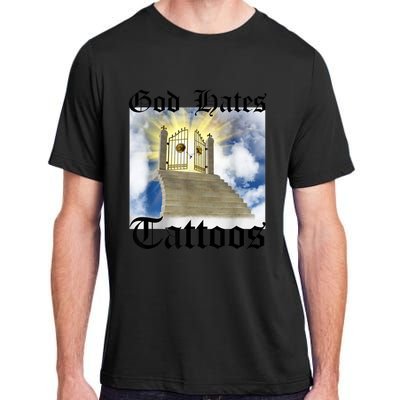 God Hates Tattoos Adult ChromaSoft Performance T-Shirt