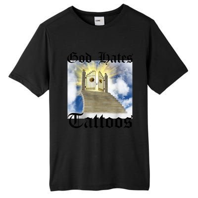 God Hates Tattoos Tall Fusion ChromaSoft Performance T-Shirt