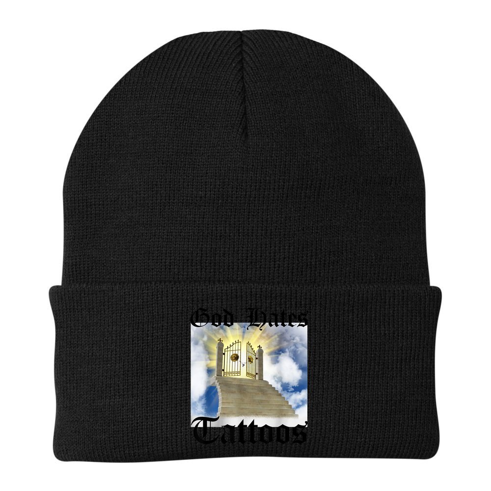God Hates Tattoos Beanie