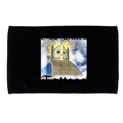 God Hates Tattoos Microfiber Hand Towel