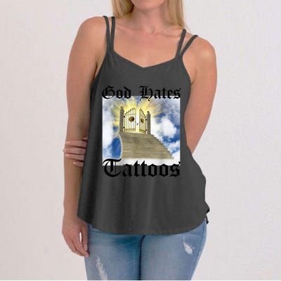 God Hates Tattoos Women's Strappy Tank