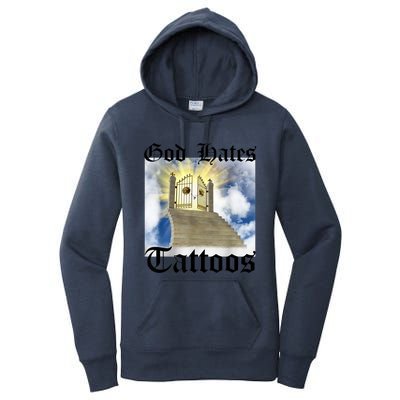 God Hates Tattoos Women's Pullover Hoodie