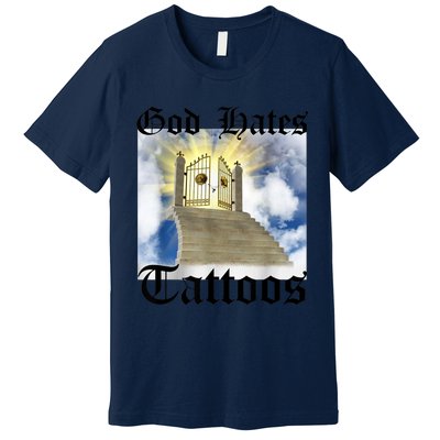 God Hates Tattoos Premium T-Shirt