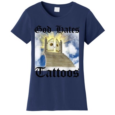 God Hates Tattoos Women's T-Shirt