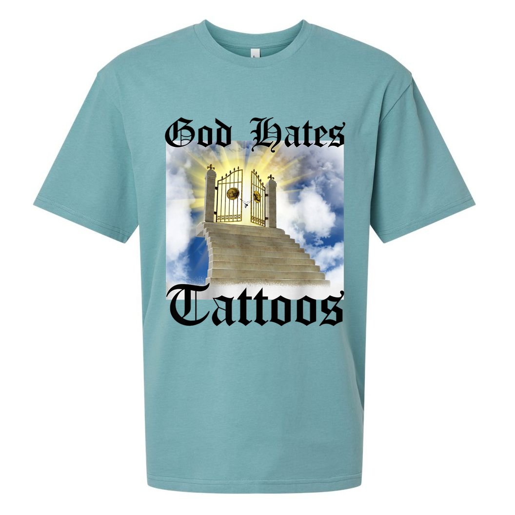 God Hates Tattoos Sueded Cloud Jersey T-Shirt