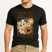 Groovy Have The Day You Voted For Retro Floral Performance Shirt