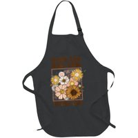 Groovy Have The Day You Voted For Retro Floral Apron