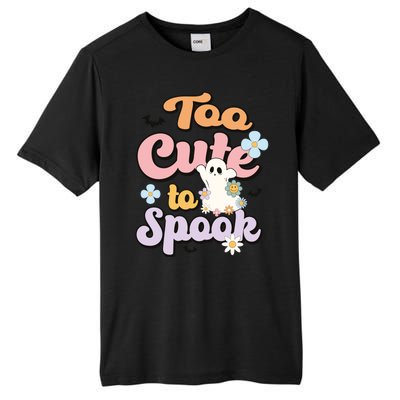 Groovy Halloween Too Cute To Spook Halloween Costume Girls Tall Fusion ChromaSoft Performance T-Shirt