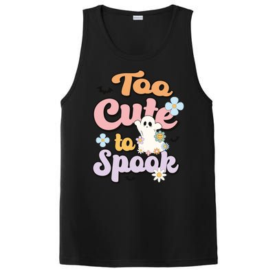 Groovy Halloween Too Cute To Spook Halloween Costume Girls PosiCharge Competitor Tank