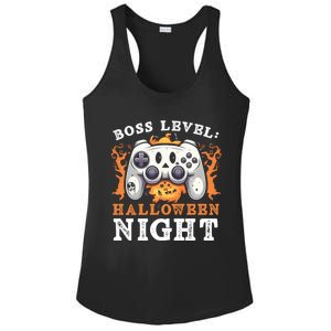 Gaming Halloween Trick Or Treat Gamer Video Game Lover Gift Ladies PosiCharge Competitor Racerback Tank