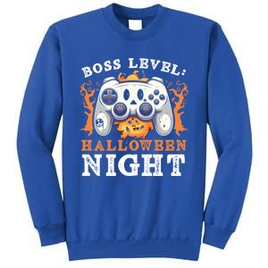 Gaming Halloween Trick Or Treat Gamer Video Game Lover Gift Sweatshirt