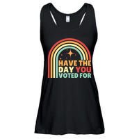 Groovy Have The Day You Voted For Retro Ladies Essential Flowy Tank
