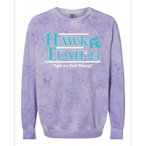 Gift Hawk Tush Spit On That Thing 2024 Colorblast Crewneck Sweatshirt