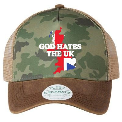 God Hates The Uk Legacy Tie Dye Trucker Hat