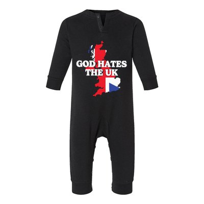 God Hates The Uk Infant Fleece One Piece