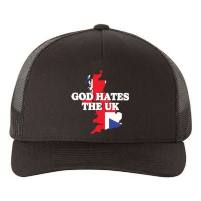 God Hates The Uk Yupoong Adult 5-Panel Trucker Hat