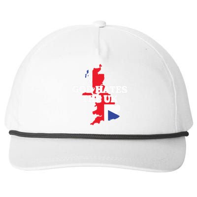 God Hates The Uk Snapback Five-Panel Rope Hat