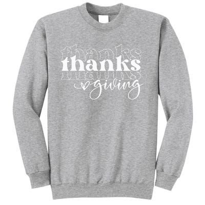 Groovy Happy Thanksgiving Cute Sweatshirt