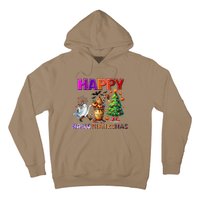 Gnomes Halloween Thanksgiving Christmas Happy Hallothanksmas Hoodie