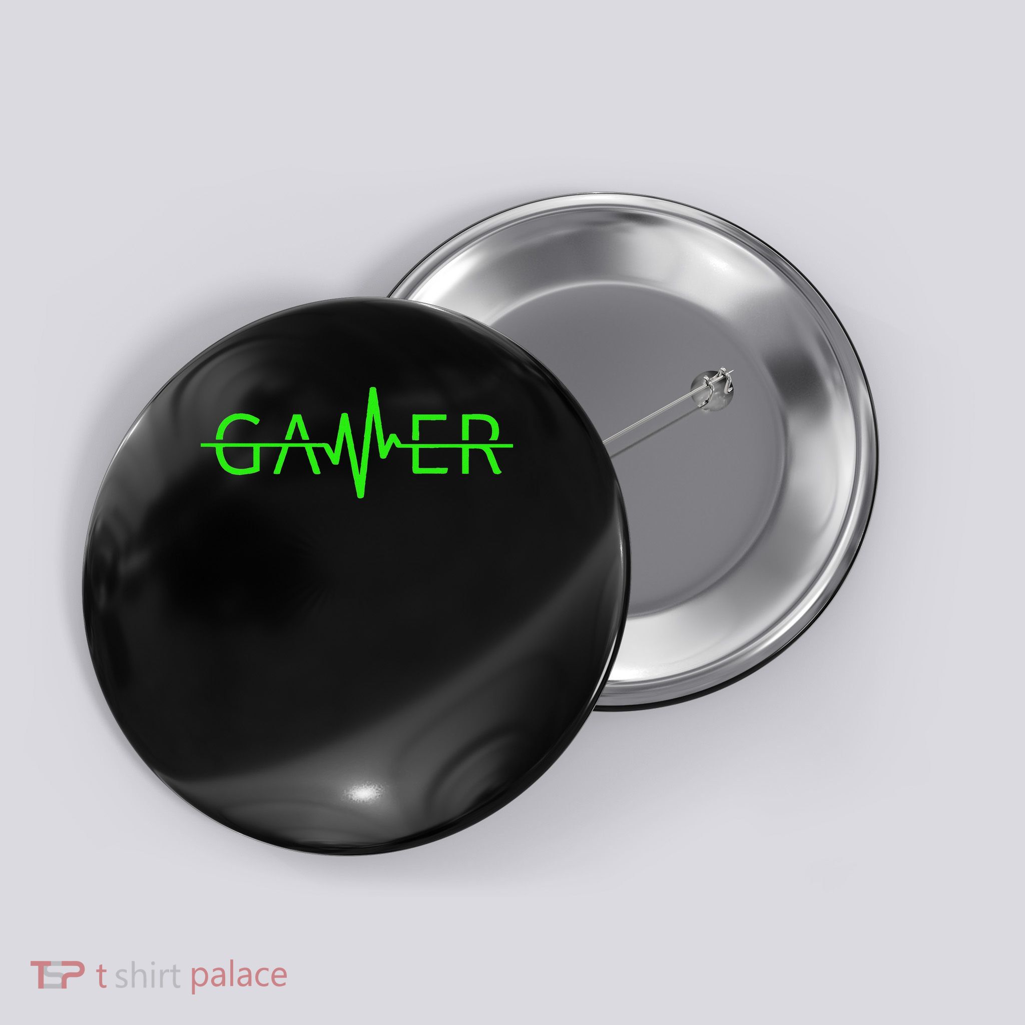 Gamer Heartbeat Tween N Gaming Graphic Designs Black Gaming Button