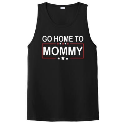 Go Home To Mommy Pro America Republican Donald Trump PosiCharge Competitor Tank