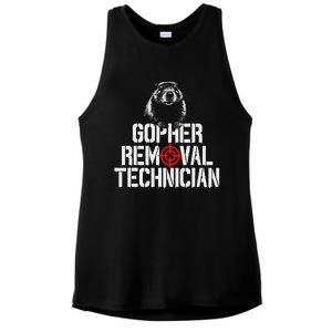 Gopher Hunting Trip Gopher Hunter Supplies Gopher Ladies PosiCharge Tri-Blend Wicking Tank