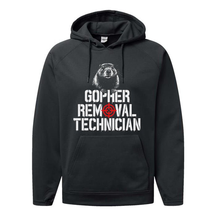 Gopher Hunting Trip Gopher Hunter Supplies Gopher Performance Fleece Hoodie