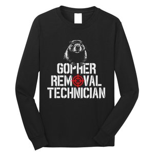 Gopher Hunting Trip Gopher Hunter Supplies Gopher Long Sleeve Shirt