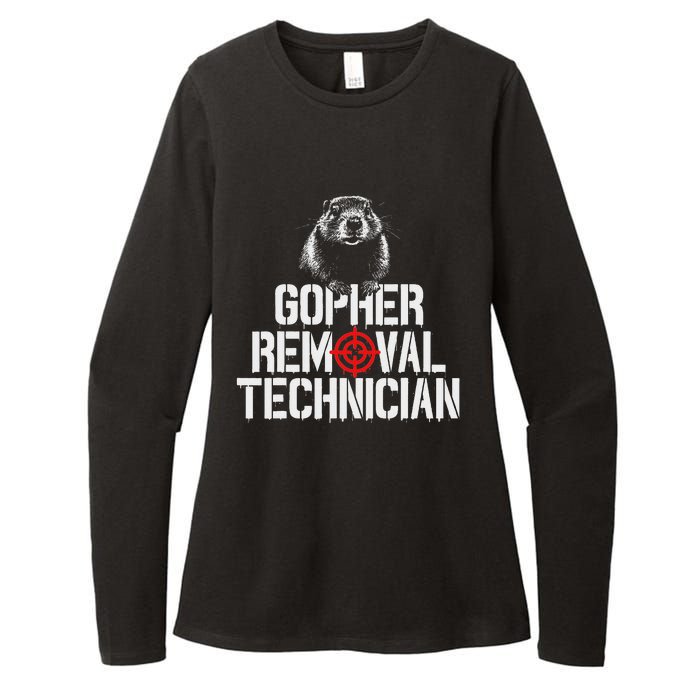 Gopher Hunting Trip Gopher Hunter Supplies Gopher Womens CVC Long Sleeve Shirt