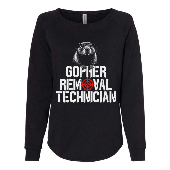 Gopher Hunting Trip Gopher Hunter Supplies Gopher Womens California Wash Sweatshirt