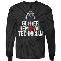 Gopher Hunting Trip Gopher Hunter Supplies Gopher Tie-Dye Long Sleeve Shirt