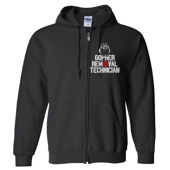 Gopher Hunting Trip Gopher Hunter Supplies Gopher Full Zip Hoodie