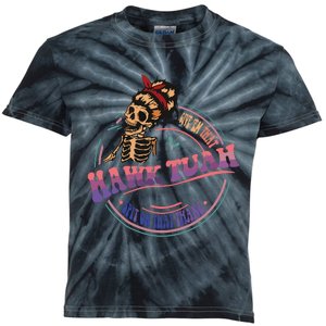 Girl Hawk Tuah 2024 Spit On That Thang Kids Tie-Dye T-Shirt