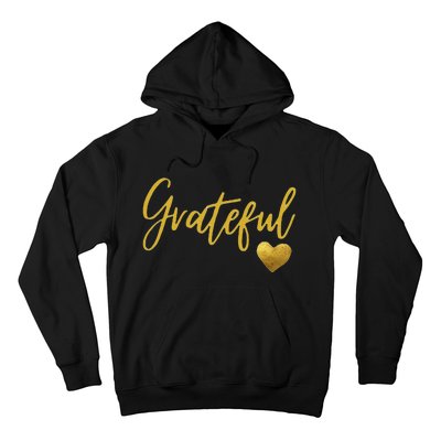 Grateful Heart Thanksgiving Hoodie