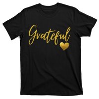 Grateful Heart Thanksgiving T-Shirt