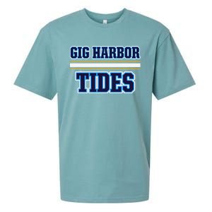 Gig Harbor Tides Horizontal Stripes Sueded Cloud Jersey T-Shirt