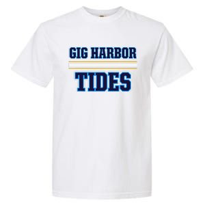 Gig Harbor Tides Horizontal Stripes Garment-Dyed Heavyweight T-Shirt