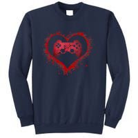 Gamer Heart Valentines Day Video Games Boy Sweatshirt