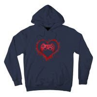 Gamer Heart Valentines Day Video Games Boy Tall Hoodie