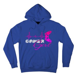 Gamer Heartbeat Video Games Controller Gaming Funny Gift Hoodie