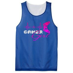 Gamer Heartbeat Video Games Controller Gaming Funny Gift Mesh Reversible Basketball Jersey Tank