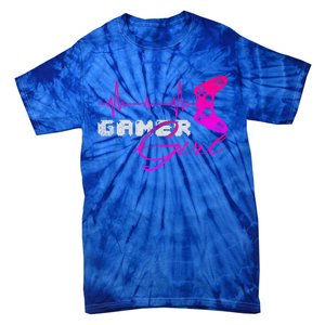 Gamer Heartbeat Video Games Controller Gaming Funny Gift Tie-Dye T-Shirt