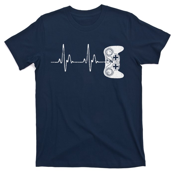 Gamer Heartbeat Video Game Lover T-Shirt